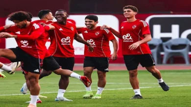 19 صورة من مران الأهلي الختامي قبل مواجهة شبيبة القبائل بدوري الأبطال