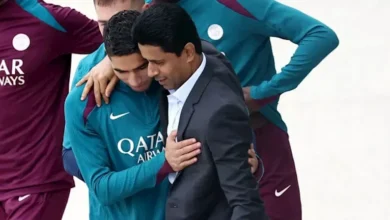 5 صور لحضور ناصر الخليفي حفل جوائز الأفضل في أفريقيا لعام 2025