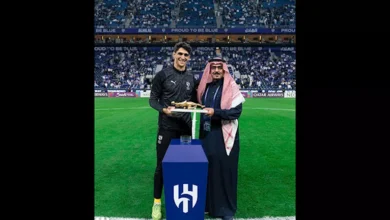 8 صور لتكريم الهلال السعودي ياسين بونو بعد حصوله على أفضل حارس في أفريقيا