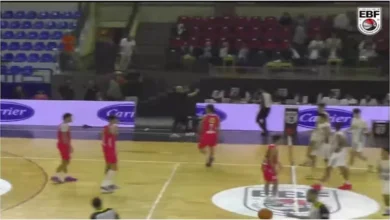 "الأمن تدخل".. مشادات بين لاعبي الأهلي والاتحاد في نهائي دوري مرتبط السلة (فيديو)