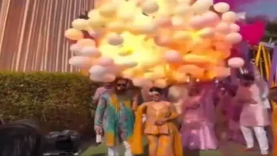بسبب بالونات الهيدروجين.. حفل زفاف هندي يتحول إلى مأساة (فيديو)