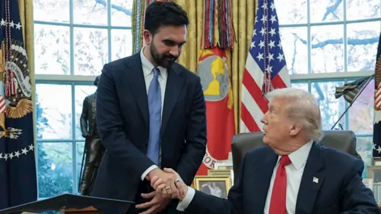 ترامب يلتقي ممداني ويشيد به: يمتلك فلسفة مختلفة