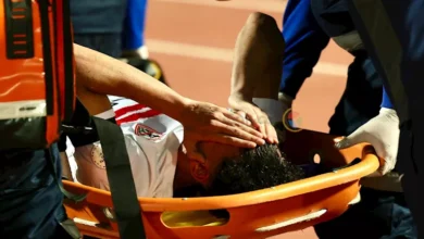 دونجا يتعرض لإصابة قوية يُنقل على إثرها إلى المستشفى (صور)