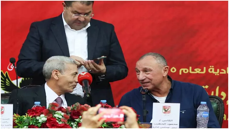 "عودة لظهور ياسين منصور".. ما قصة اجتماعات محمود الخطيب مع شركات النادي الأهلي ؟