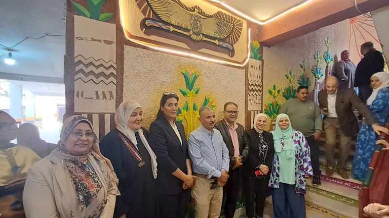 مدير تعليم القاهرة تفتتح متحف مدرسة الشهيد أحمد عبد الباسط بروض الفرج