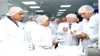 نائب وزير الصناعة السعودي يزور مصنع "وادي النيل إشتيو" لتصنيع فلاتر الغسيل الكلوي