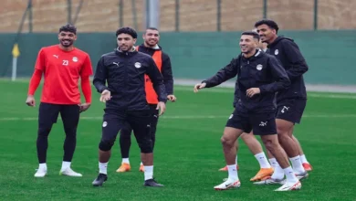 20 صورة من مران منتخب مصر الجماعي استعدادًا لمواجهة جنوب أفريقيا