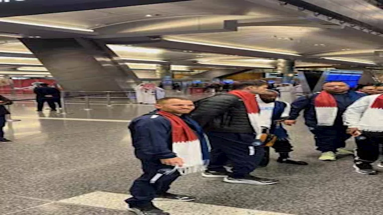 5 صور لوصول بعثة بيراميدز إلى قطر استعدادا للمشاركة في كأس الإنتركونتيننتال