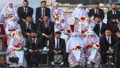 أفراح على أنقاض الحرب.. غزيون يحتفلون بزفاف عشرات الأزواج- صور وفيديو