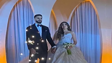 أول صور من حفل زفاف محمود بنتايك على ابنة أحمد سليمان