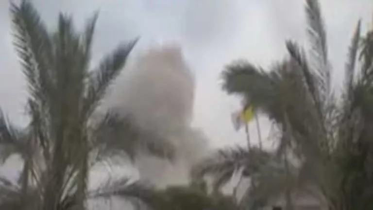 إسرائيل تقصف محيط كنيسة العائلة المقدسة الكاثوليكية في غزة.. "فيديو وصور"