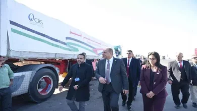 التموين تطلق القافلة الـ15 من المساعدات الإغاثية العاجلة إلى غزة