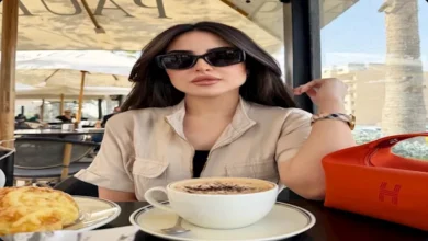 بالقهوة.. 9 صور جديدة لزوجة محمد عواد