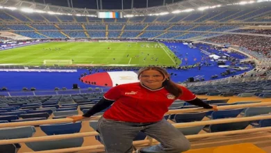 بينهم نجوم الأهلي.. 12 صورة لابنة ميشيل يانكون ببطولة كأس العرب