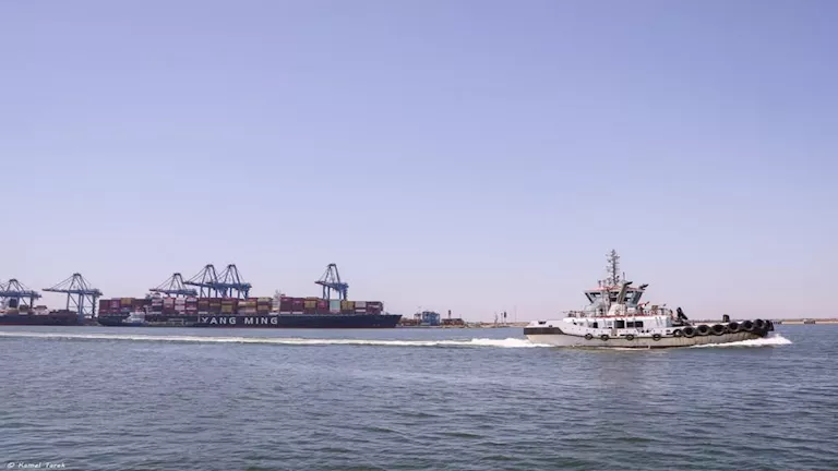 تداول 32 سفينة بضائع عامة بميناء دمياط خلال 24 ساعة