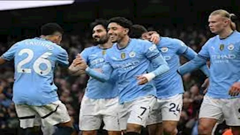 تشكيل مانشستر سيتي الرسمي لمواجهة كريستال بالاس.. موقف مرموش