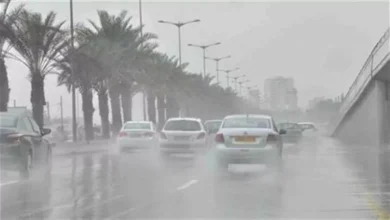 حالة الطقس.. الأرصاد تحذر: منخفض جوي شديد البرودة يضرب شمال البلاد الأسبوع المقبل