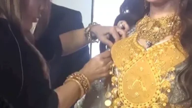 حين يصبح امتلاك الذهب عبئًا.. عروس عراقية تعجز عن الوقوف في حفل زفافها