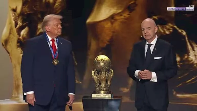 "خلال سحب القرعة".. ترامب يعلق على استضافة أمريكا لبطولة كأس العالم 2026