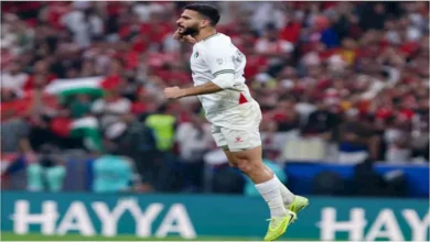 "دقة في التمريرات والكرات الطولية".. ماذا قدم حامد حمدان في مباراة سوريا وفلسطين؟