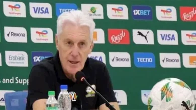 "ذكرى لا تنسى".. تصريح استفزازي من مدرب جنوب أفريقيا قبل مواجهة مصر