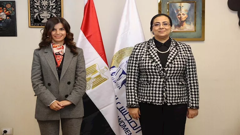 رئيسة "القومي للمرأة" تستقبل الدكتورة منى مراد مؤسسة مؤتمر المديرات التنفيذيات