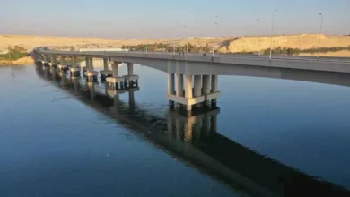 شريان جديد على النيل.. 15 صورة لمحور الفشن ببني سويف