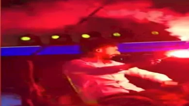 "شماريخ".. 10 صور من احتفال أحمد عبد القادر لاعب الأهلي بحنته