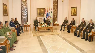 على هامش "إيديكس".. وزير الدفاع والفريق أحمد خليفة يلتقيان عددًا من قادة الوفود العسكرية