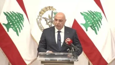 عون: لبنان اعتمد خيار المفاوضات مع إسرائيل ونترقب نتائج إيجابية