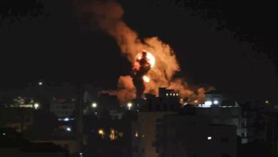 غارات إسرائيلية تضرب شرق رفح الفلسطينية