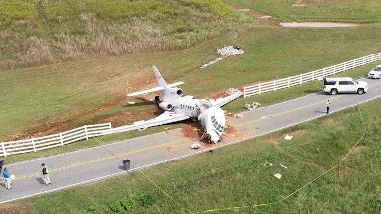 فالكون 50 فرنسية الصنع.. معلومات جديدة عن طائرة الوفد الليبي بعد تحطمها قرب أنقرة