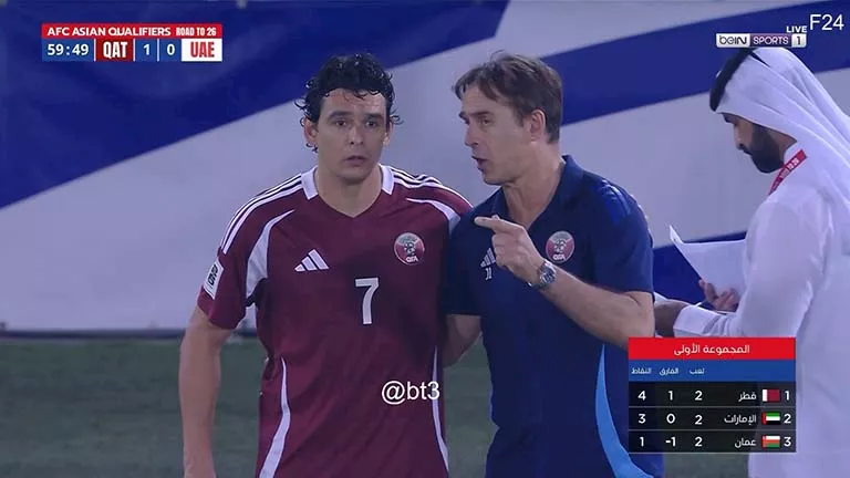 لحظة بلحظة.. قطر ضد سوريا.. 0-0