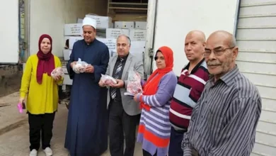 محافظ الجيزة: توزيع طنَّي لحوم صكوك الأضاحي على الأُسر الأولى بالرعاية