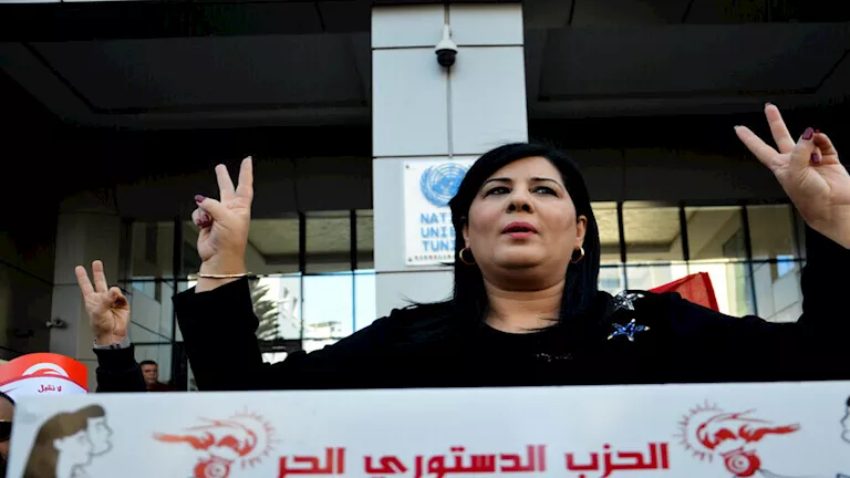 محكمة الاستئناف التونسية تؤيد حكما بسجن النائبة والمعارضة عبير موسي لمدة عامين