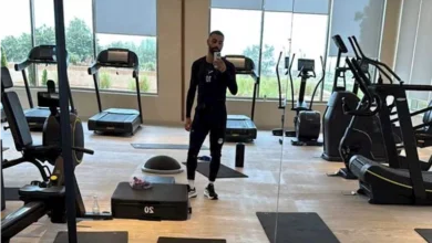 محمد صلاح يستعد لمواجهة جنوب أفريقيا بهذه الطريقة (صورة)