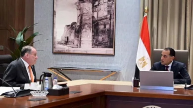 مدبولي يبحث الشراكة مع شركة "بلومبرج جرين"