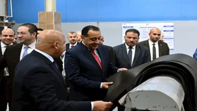 مدبولي يتفقد مشروع رفع كفاءة مركز تكنولوجيا دباغة الجلود بالروبيكي