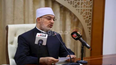 مفتي الجمهورية: التعاون بين المؤسسات الدينية ضرورة ملحة لإنتاج خطاب ديني رشيد