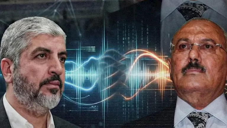 مكالمة مسربة.. على عبدالله صالح لرئيس حماس بالخارج: "أوقفوا الصواريخ على إسرائيل"