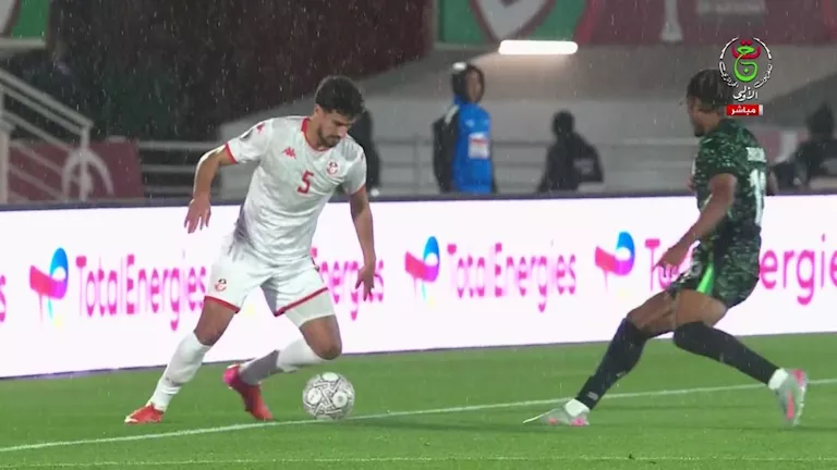 ملخص شوط تونس ونيجيريا الأول في كأس الأمم الأفريقية