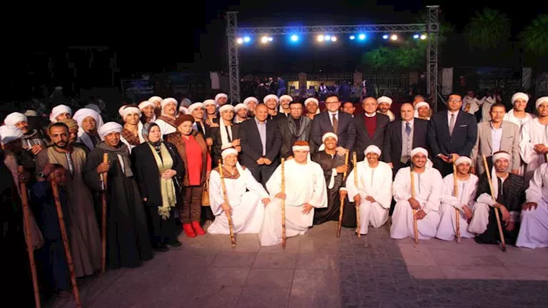 وزير الثقافة ومحافظ الأقصر يشهدان ختام مهرجان التحطيب
