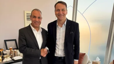 وزير الخارجية يبحث مع نظيره البولندي تطورات الأزمة الأوكرانية