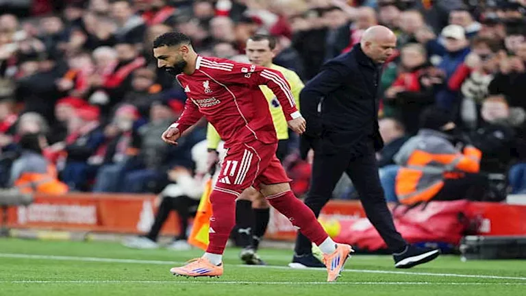 "يجلب الفخر".. حساب ليفربول يتغنى بمحمد صلاح بعد مباراة برايتون